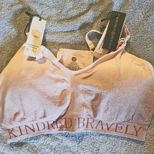 Brand New NWT Kindred Bravely Sublime Hands Free Nursing & Pumping Bra Ombre L